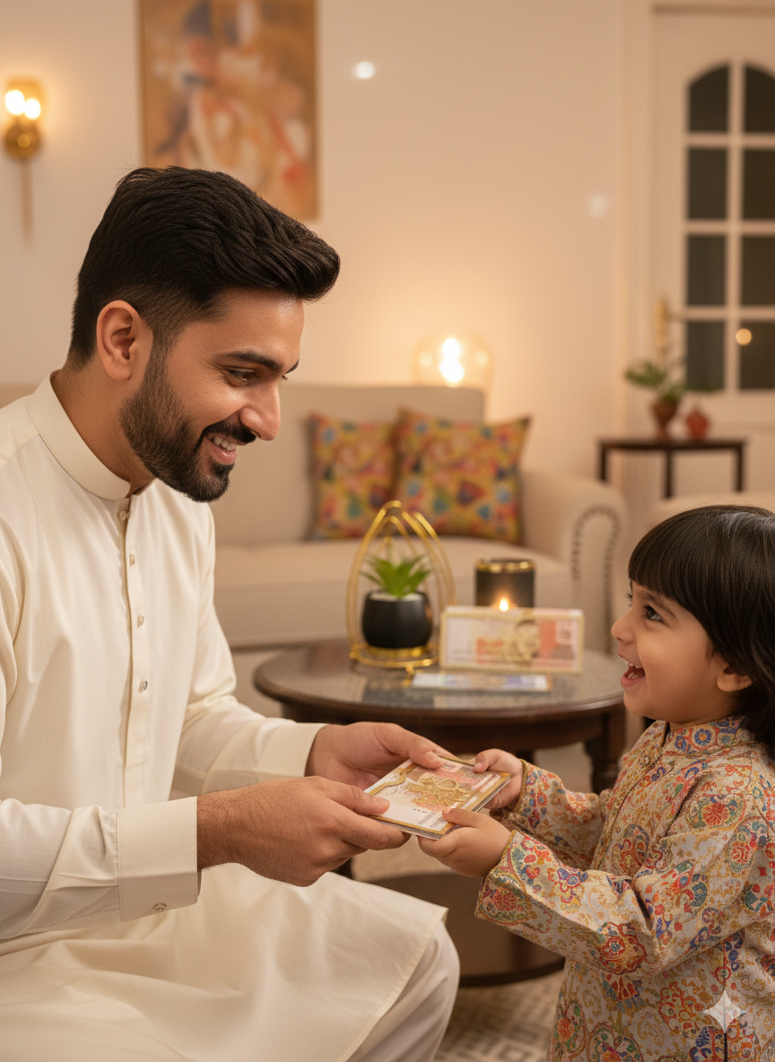 Luxury Acrylic Eidi Holder – Make Your Eid Gifts Memorable