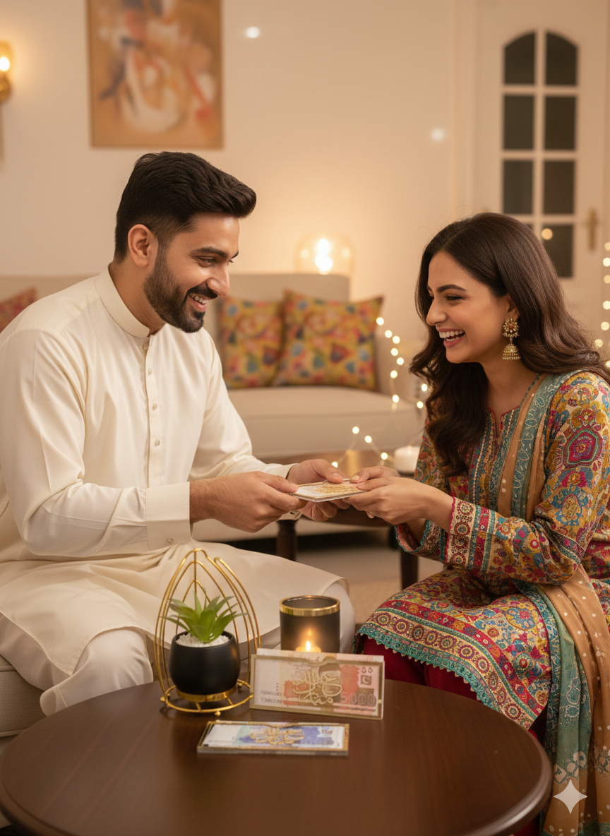 Luxury Acrylic Eidi Holder – Make Your Eid Gifts Memorable